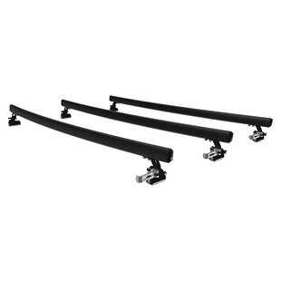 Q-Tech Vipbare Tagbøjlesæt KIA PV5 2025- H1 - 3 stk.