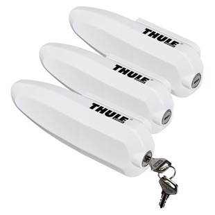 Thule universallås hvid - 3 stk.