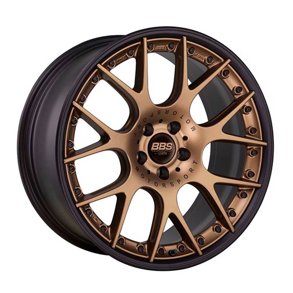 BBS CH-RII 10,5x20/5x112/ET35/Nav82,0 PFS - Bronze/Sort (Udgået)