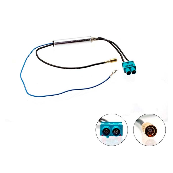 Ct27aa113 dobbelt fakra han - smb han