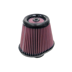 K&N filter RX-4750 luftfilter med konisk form og rød filtreringsmateriale, designet til forbedret motorydelse.