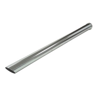 Chrom afgangsrør 2 tommer