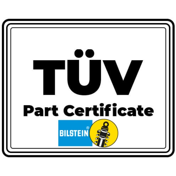 Bilstein TÜV Godkendelse
