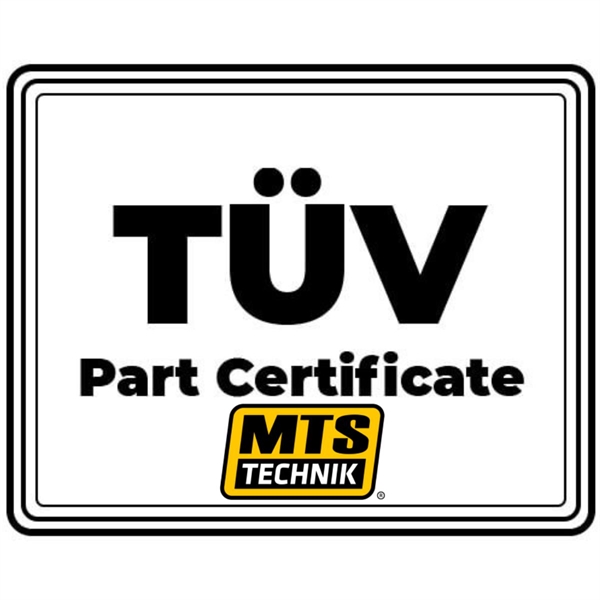 MTS TÜV Godkendelse