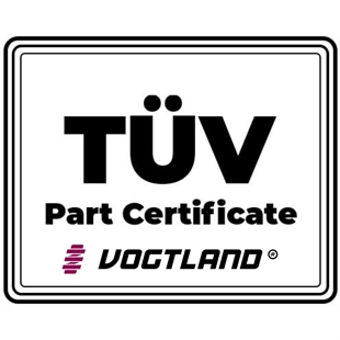 Vogtland TÜV Godkendelse