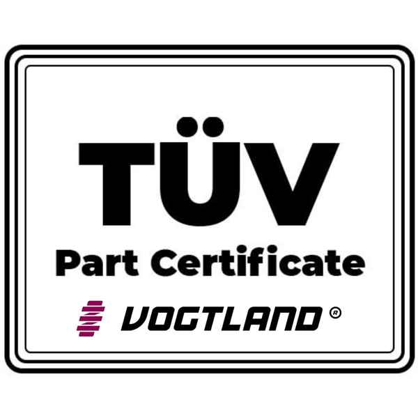 Vogtland TÜV Godkendelse