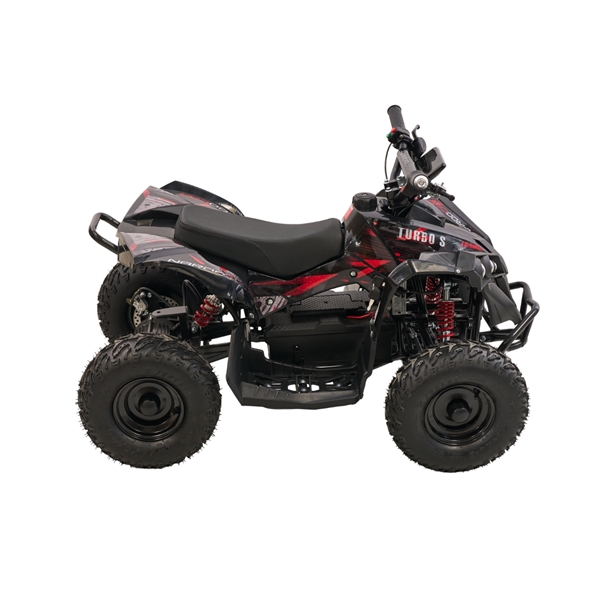 Mini EL ATV Turbo S Brushless 1200W - Rød