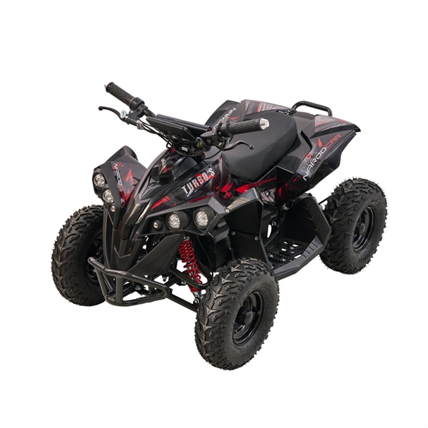 Mini EL ATV Turbo S Brushless 1200W - Rød
