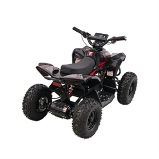 Mini EL ATV Turbo S Brushless 1200W - Rød