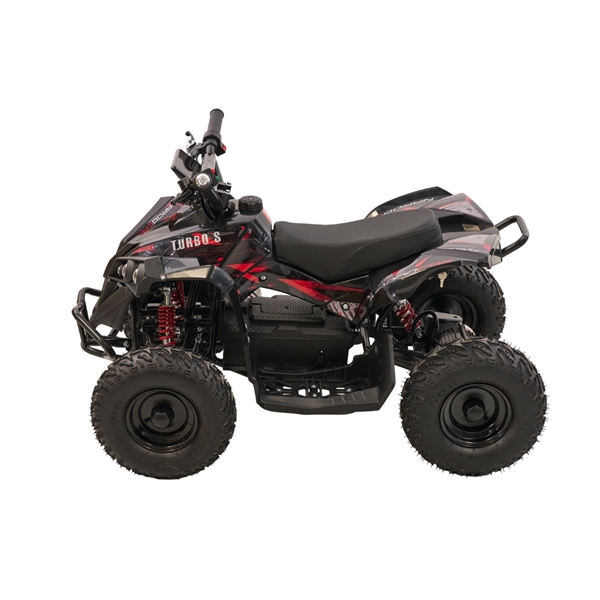 Mini EL ATV Turbo S Brushless 1200W - Rød