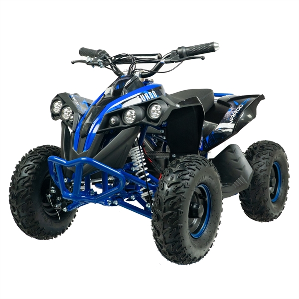 Mini EL ATV Turbo Brushless 1060W - Blå