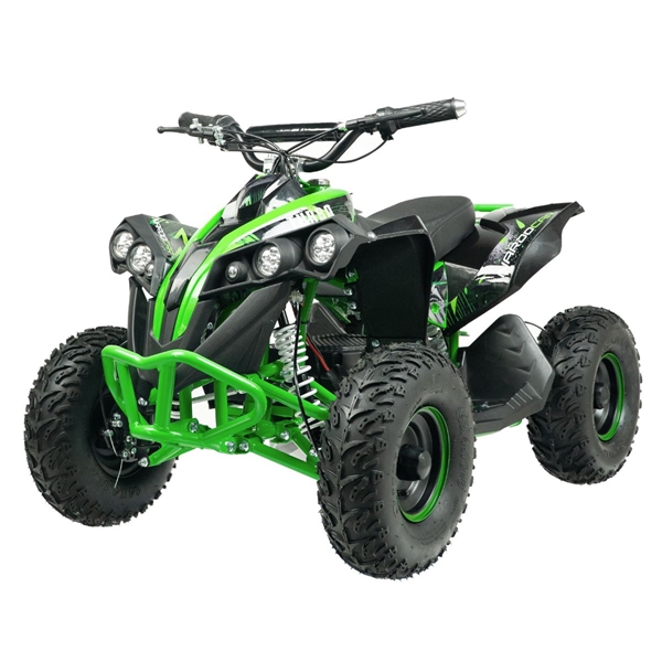 Mini EL ATV Turbo Brushless 1060W - Grøn