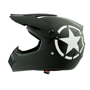 Børne ATV & Crosser Hjelm - Sort