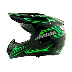 Børne ATV & Crosser Hjelm - Grøn