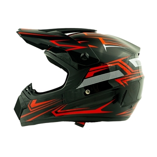 Børne ATV & Crosser Hjelm - Rød