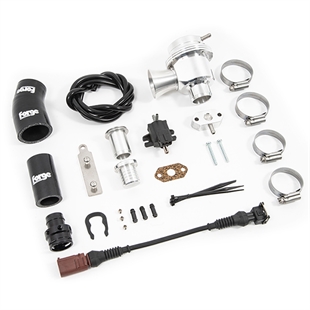 Forge Motorsport High Flow Blow Off or Recirculation Valve and Kit for Audi S3 (8P) - Black
