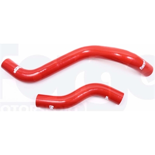Forge Motorsport Honda Civic Type R 2015-on Radiator Hoses - With Hose Clamp Kit - Red