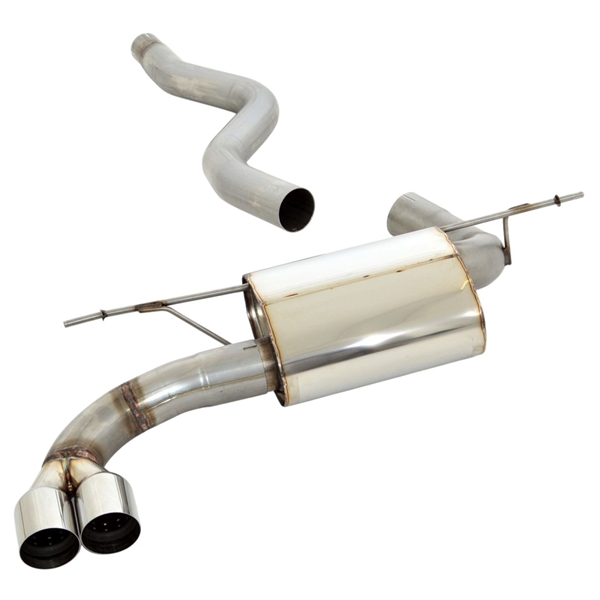 Friedrich Motorsport 76 mm Rustfri Ståls Sportsudstødning Bagpotte BMW 3-serie F30 / F31