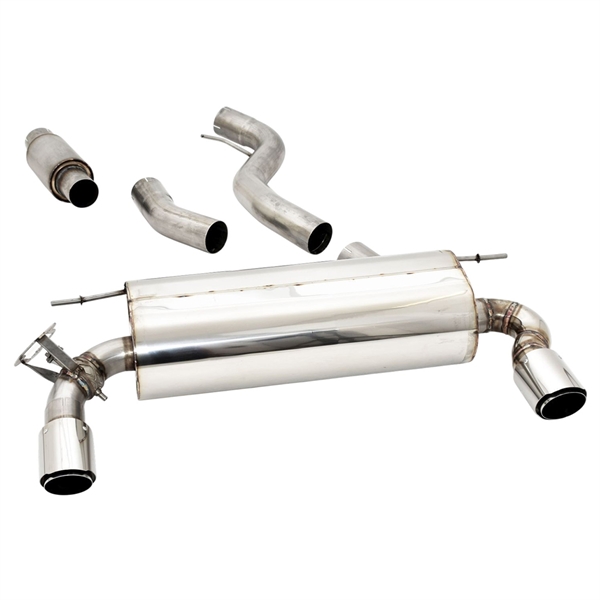 Friedrich Motorsport 76mm Duplex System i Rustfrit Stål BMW 4 Serie F32 / F33 / F36