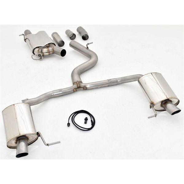 Friedrich Motorsport 76mm Duplex System Med Original Spjældstyring Til VW Arteon 3H 4motion