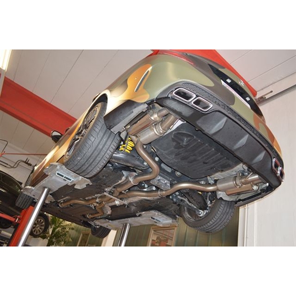 Friedrich Motorsport 2x76mm Duplex-system Mercedes S/W205 C63 / C63 S AMG