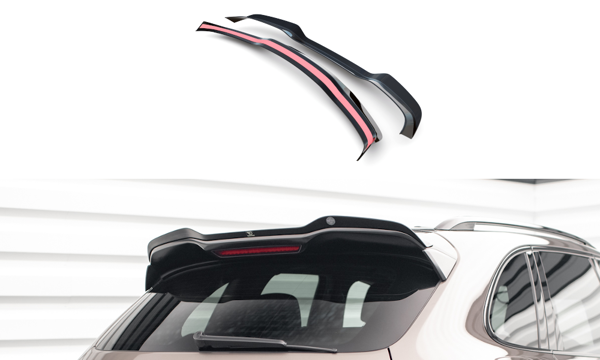 Maxton Spoiler Cap Porsche Porsche Cayenne Mk2 - Gloss Black