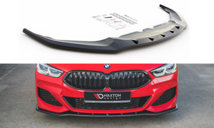 Maxton Front Splitter V.1 BMW 8 Coupe G15 / 8 Gran Coupe M-Pack G16 - Gloss Black
