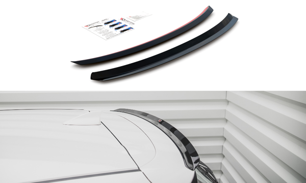 Maxton Spoiler Cap Mazda Cx-3 - Gloss Black