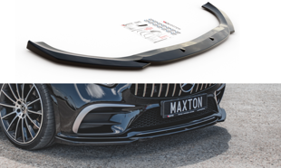 Maxton Front Splitter V.1 Mercedes-Benz Cls Amg-Line C257 - Gloss Black