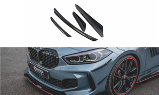 Maxton Front Bumper Wings (Canards) BMW 1 F40 M-Pack / M135I