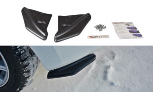 Maxton Rear Side Splitters Kia Cee'D / Pro Cee'D Gt Mk2 - Gloss Black