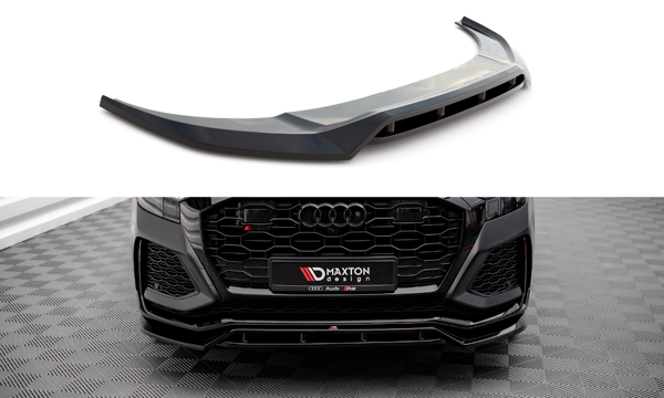 Maxton Front Splitter V.3 Audi RSQ8 Mk1 - Gloss Black