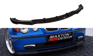 Maxton Front Splitter BMW 3 E46 Compact - Gloss Black