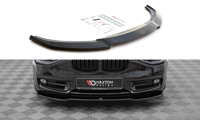 Maxton Front Splitter V.1 BMW 1 F20 - Gloss Black