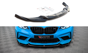 Maxton Front Splitter V.1 BMW M2 Competition F87 - Gloss Black