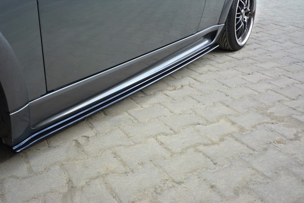 Maxton Side Skirts Diffusers Mini R53 Cooper S Jcw - Carbon Look