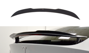 Maxton Spoiler Extension V.1 Tesla Model X - Gloss Black