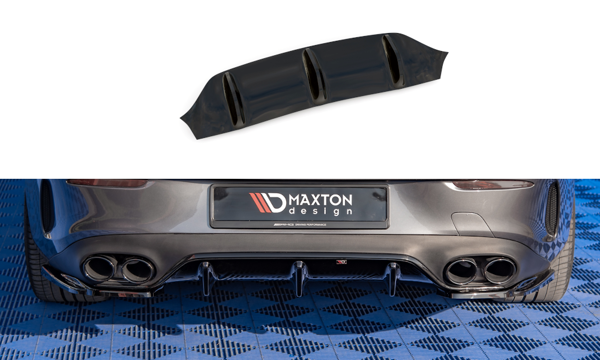 Maxton Rear Valance Mercedes-Amg E53 Coupe C238 - Textured