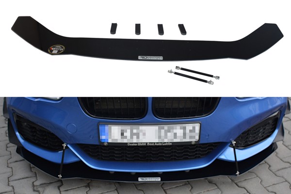 Maxton Front Racing Splitter V.1 BMW 1 F20/F21 M-Power Facelift