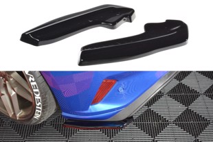 Maxton Rear Side Splitters V.1 Ford Focus St-Line - Carbon Look