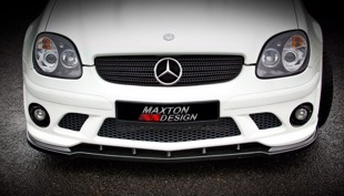 Maxton Front Bumper Mercedes Slk R170 Amg204 Look - PRIMED