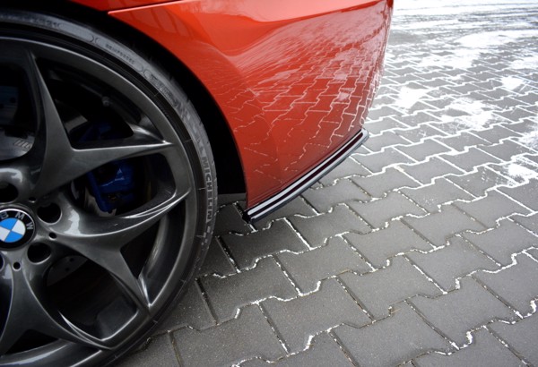 Maxton Rear Side Splitters BMW M6 Gran Coupé - Gloss Black