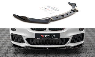Maxton Front Splitter V.2 BMW X1 M-Pack F48 - Textured