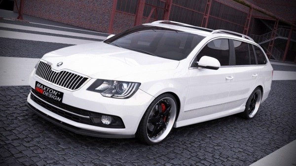Maxton Side Skirts Skoda Superb Mk2