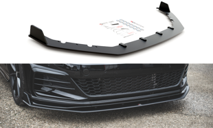 Maxton Racing Durability Front Splitter VW Golf 7 Gti Tcr - Black