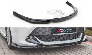 Maxton Front Splitter V.2 Toyota Corolla Xii Touring Sports/ Hatchback - Gloss Black