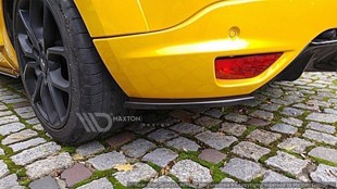 Maxton Rear Side Splitters Renault Megane 3 RS - Gloss Black