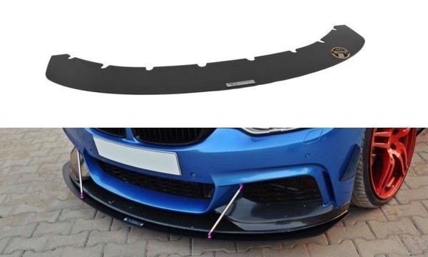 Maxton Front Racing Splitter V.3 For BMW 4 F32 M-Pack & M-Performance