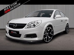 Maxton Front Splitter Opel Vectra C (For Opc Line, After Facelifting) - Gloss Black