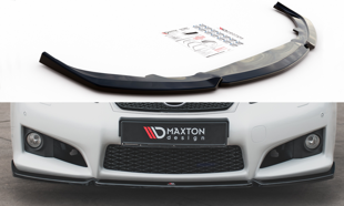 Maxton Front Splitter V.1 Lexus Is F Mk2 - Gloss Black